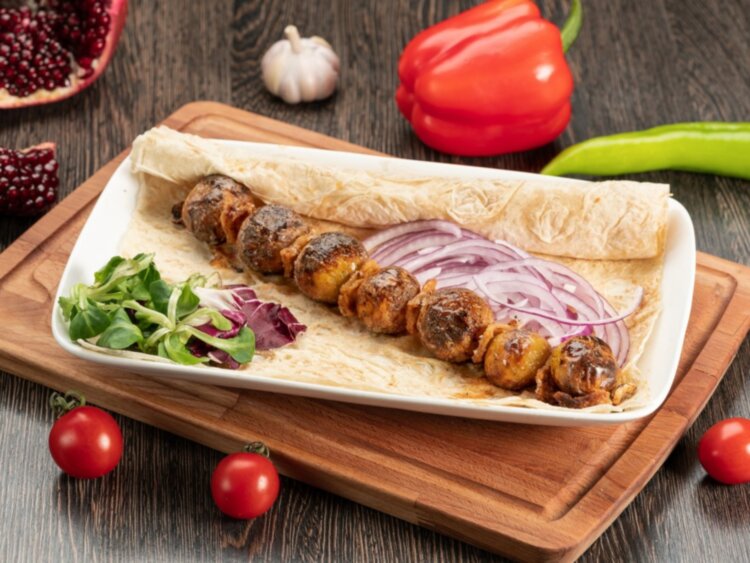 Картофель с курдюком