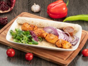 Шашлык из филе куриной грудки