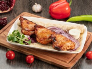 Шашлык из куриного бедра